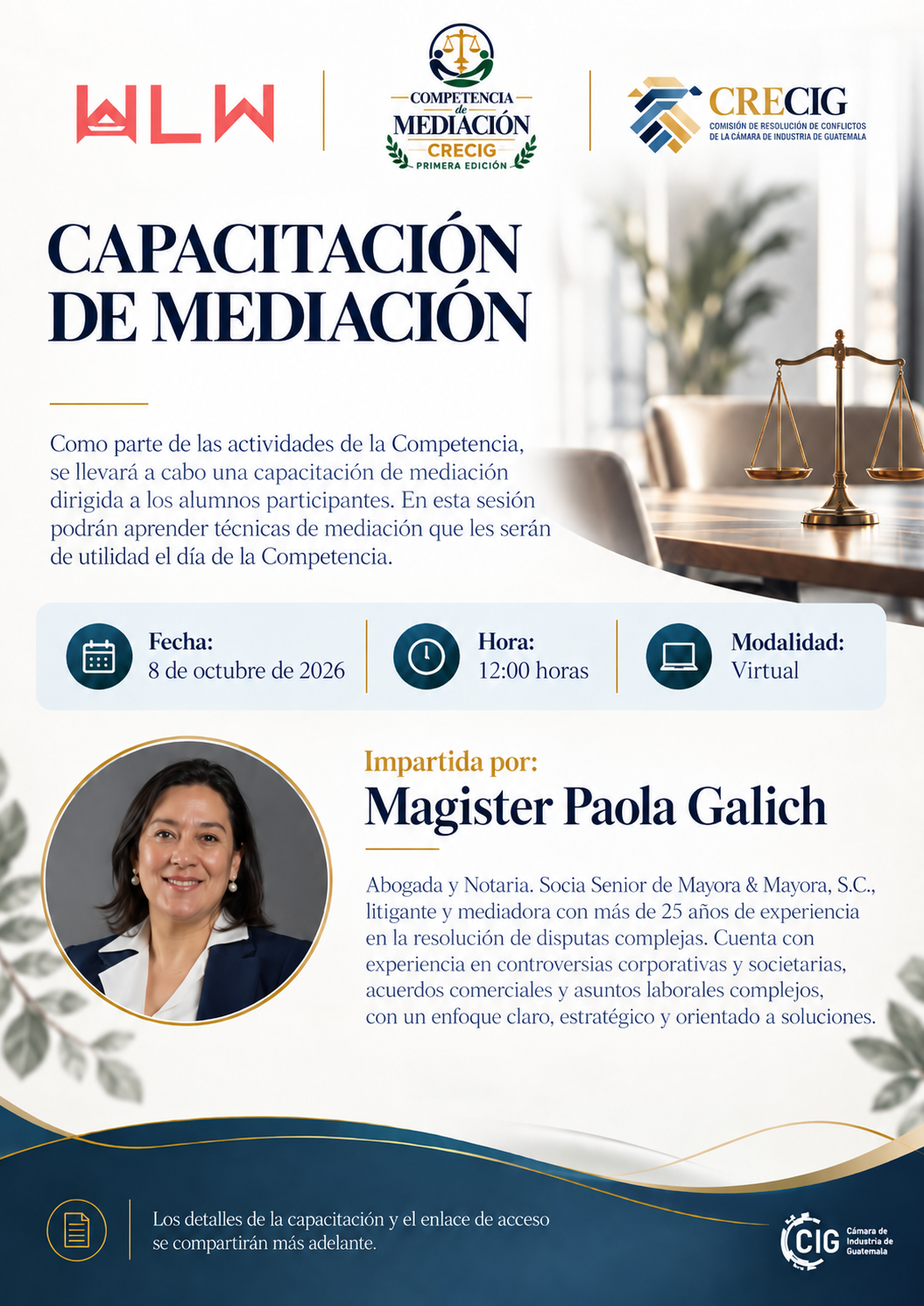 Taller de Mediación para Equipos participantes