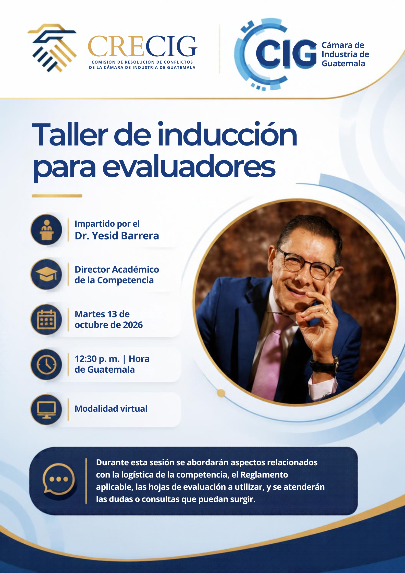 Taller de inducción para evaluadores